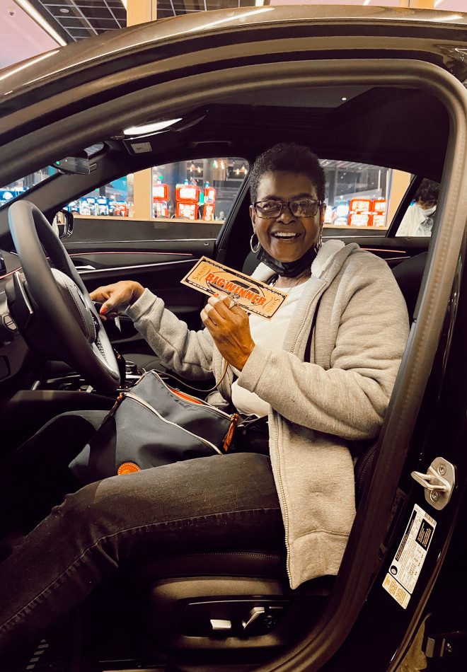 Vehicle winners at Saracen Casino Resort 2023