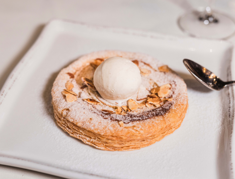 Apple Tart at Red Oak Steakhouse